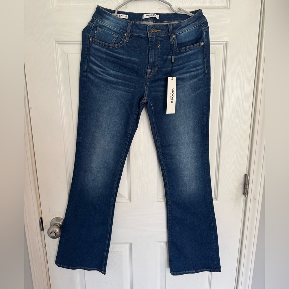 Vigoss Women's Jagger Bootcut Blue Jeans